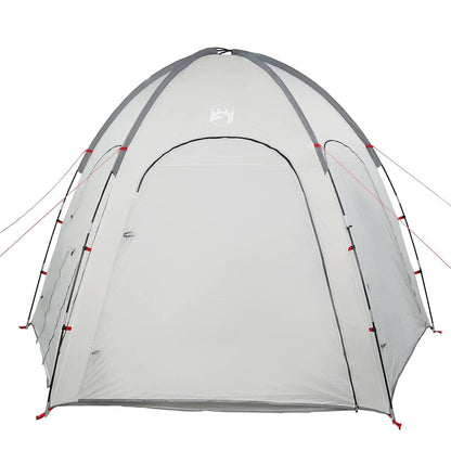 Zwembad Tent Grijs 366 x 305 x 231 cm Polyester en Glasvezel