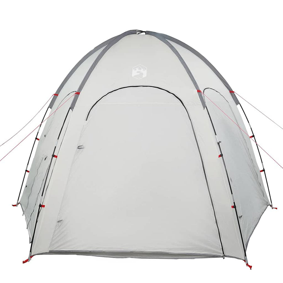 Zwembad Tent Grijs 366 x 305 x 231 cm Polyester en Glasvezel