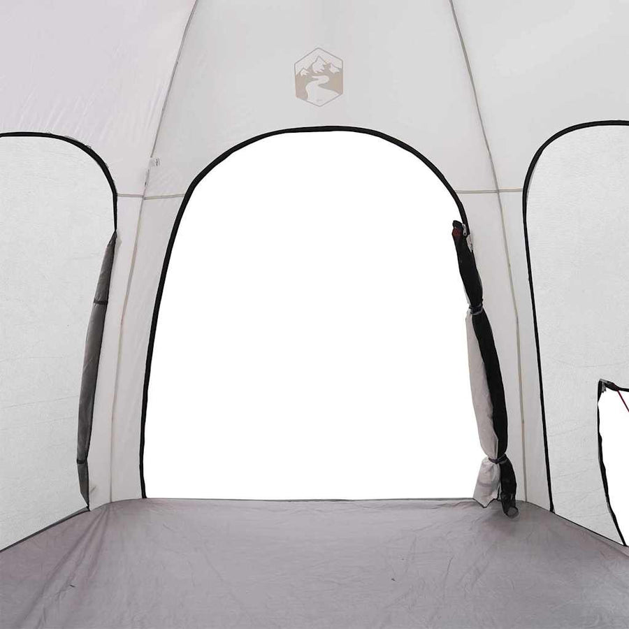 Zwembad Tent Grijs 366 x 305 x 231 cm Polyester en Glasvezel