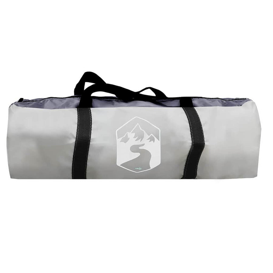 Zwembad Tent Grijs 366 x 305 x 231 cm Polyester en Glasvezel