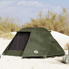 Fishing tent 3-person olive green waterproof