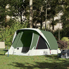 Tent 4-person waterproof green
