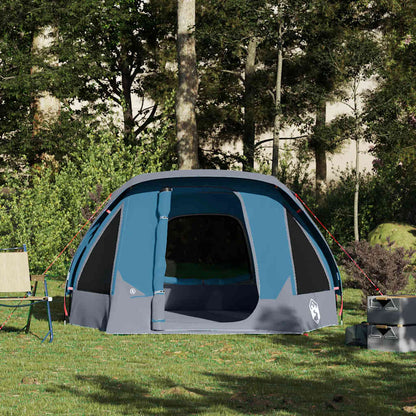 Tent 4-persoons waterdicht blauw