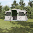 Family Tent White and Green 435 x 255 x 216 cm Polyester and steel