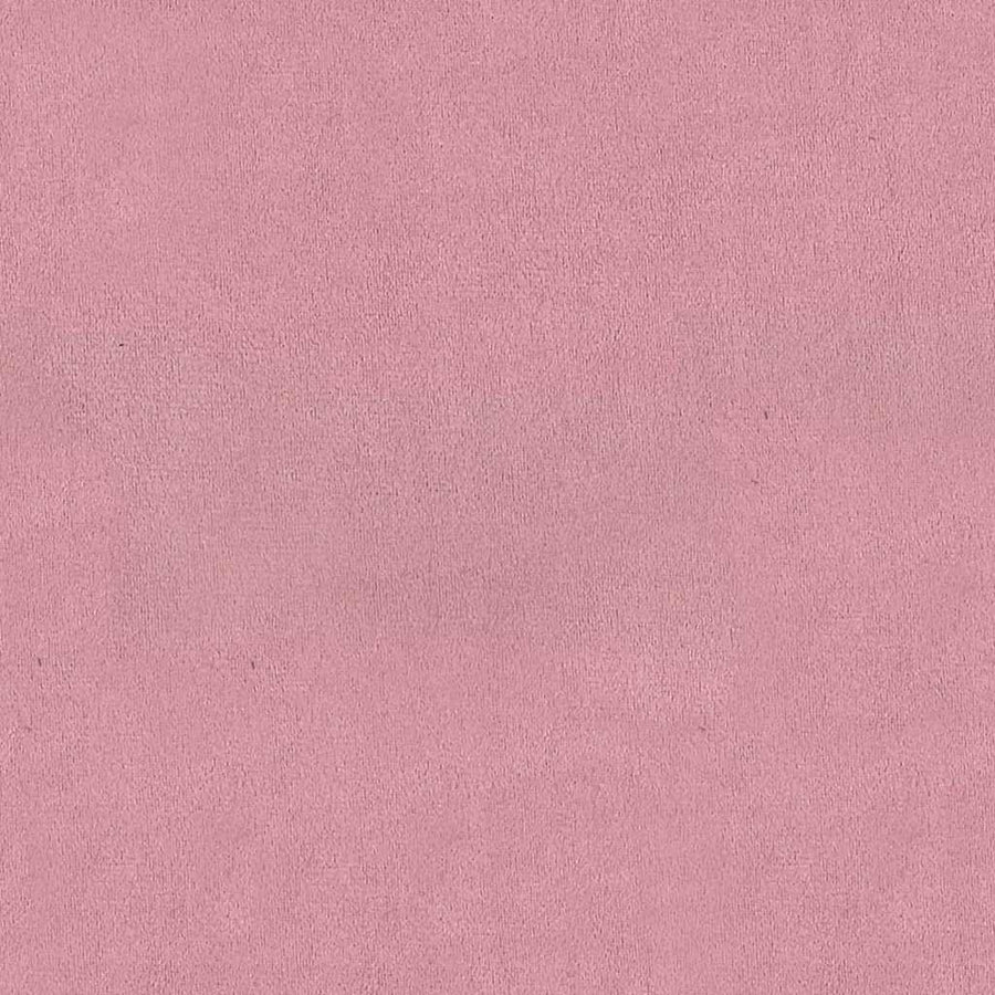 Relaxstoel met voetenbank fluweel roze