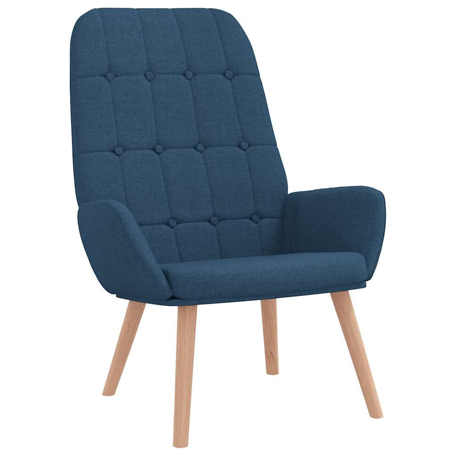 Relaxstoel Stof Blauw