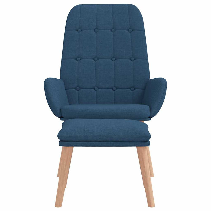 Relaxstoel Stof Blauw