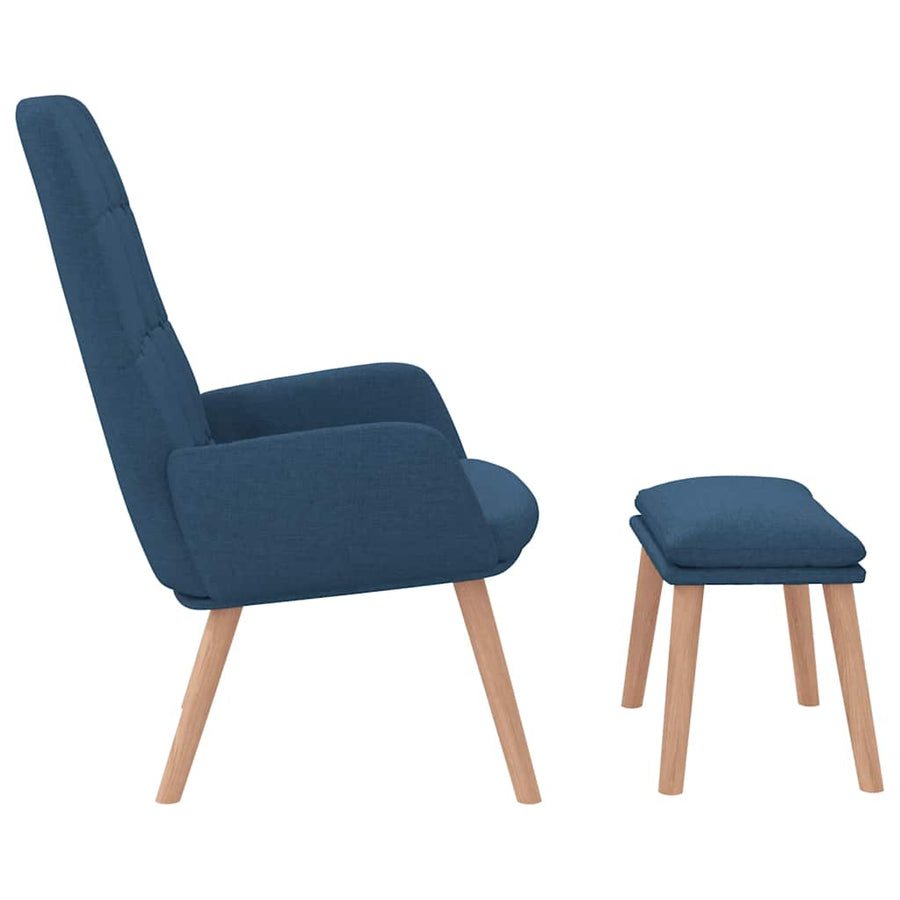Relaxstoel Stof Blauw