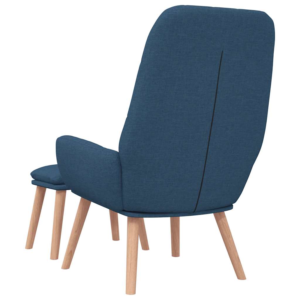 Relaxstoel Stof Blauw