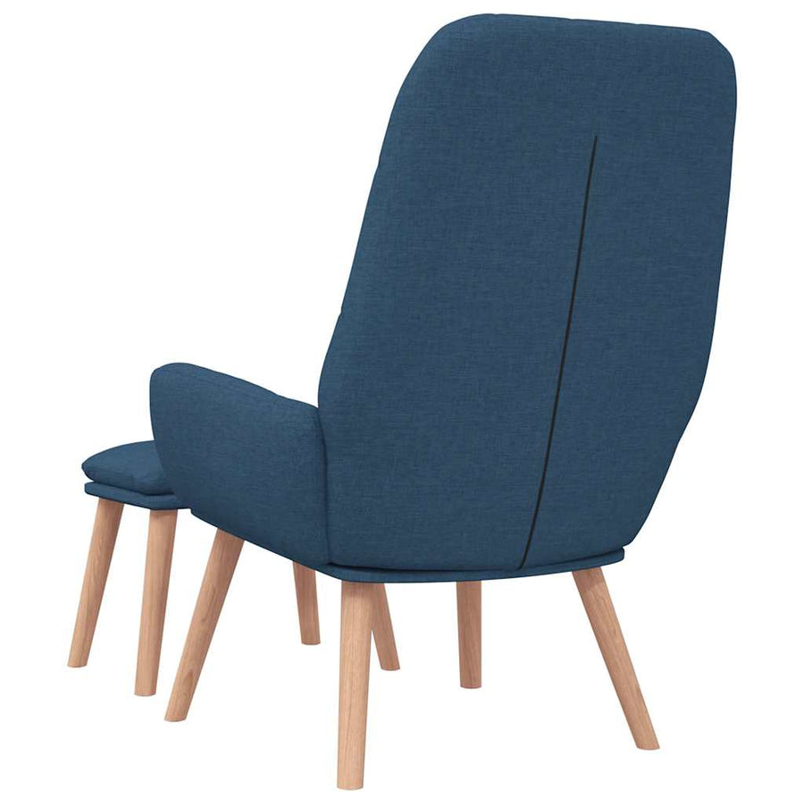 Relaxstoel Stof Blauw