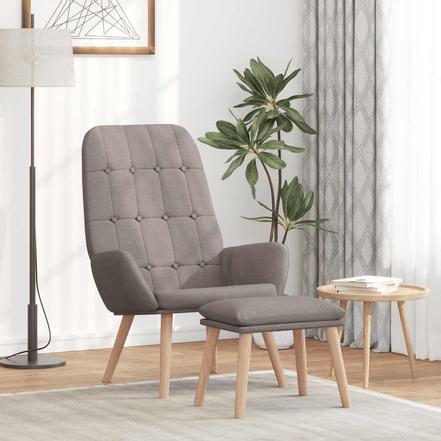 Relaxstoel Stof Taupe
