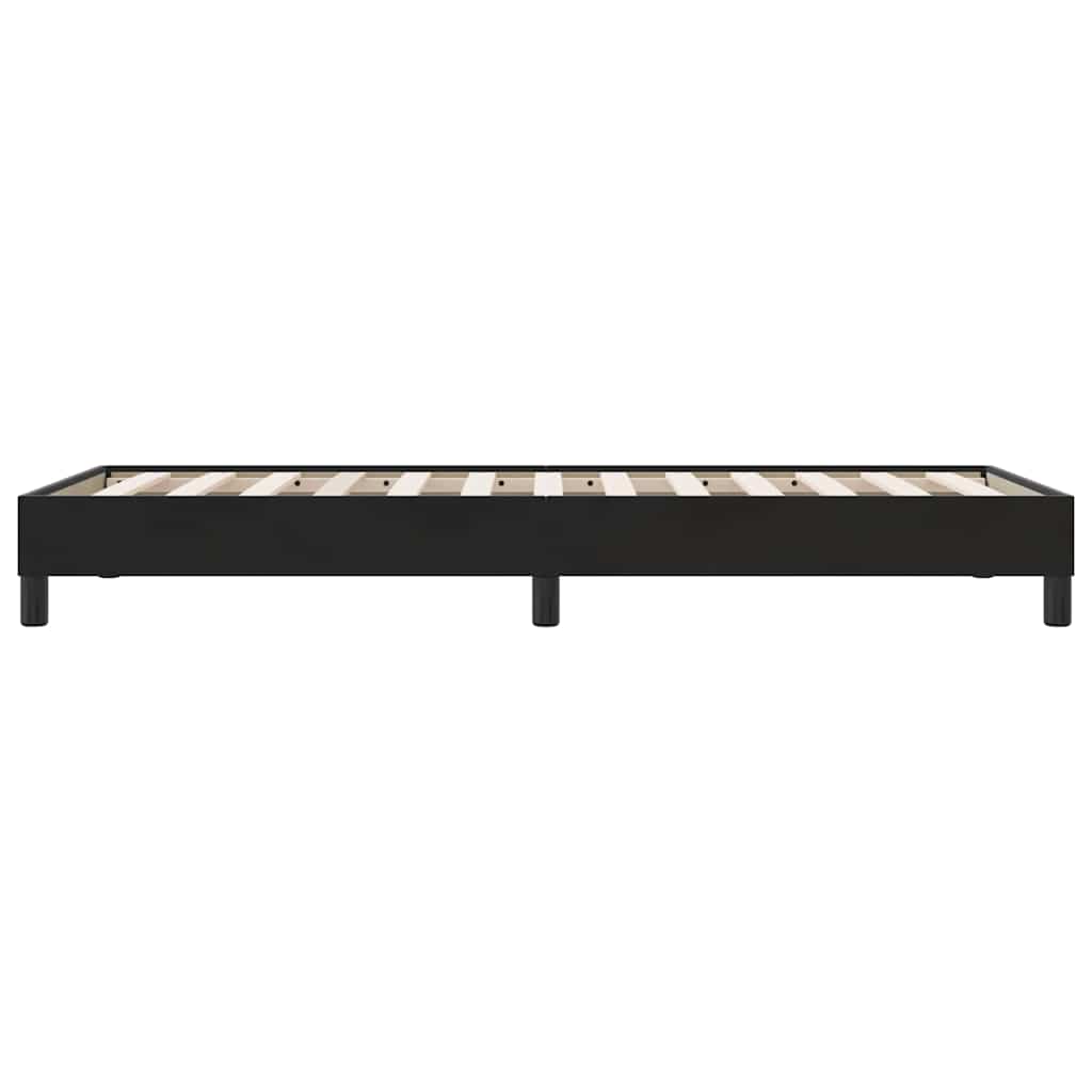 Boxspring zonder matras fluweel zwart 80x210 cm