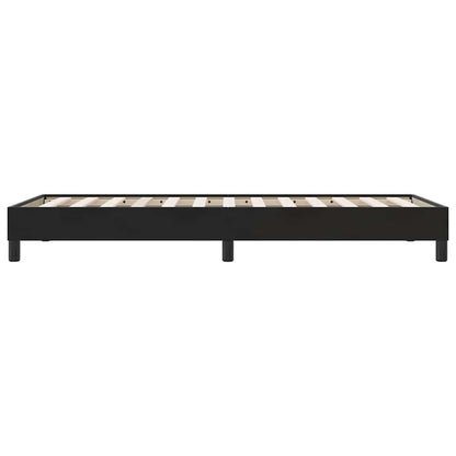 Boxspring zonder matras fluweel zwart 80x210 cm
