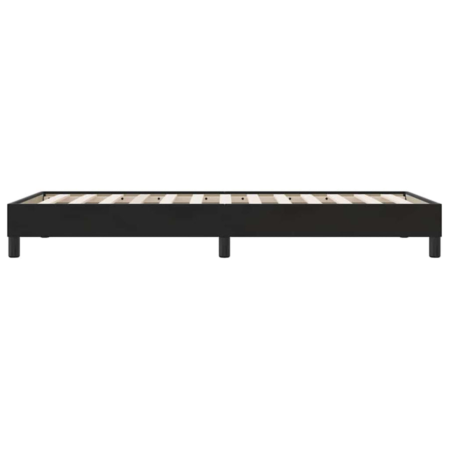 Boxspring zonder matras fluweel zwart 80x210 cm