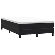 Boxspring 120x210 cm fluweel zwart