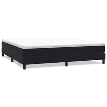 Boxspringbed zonder matras 200x210 cm fluweel zwart