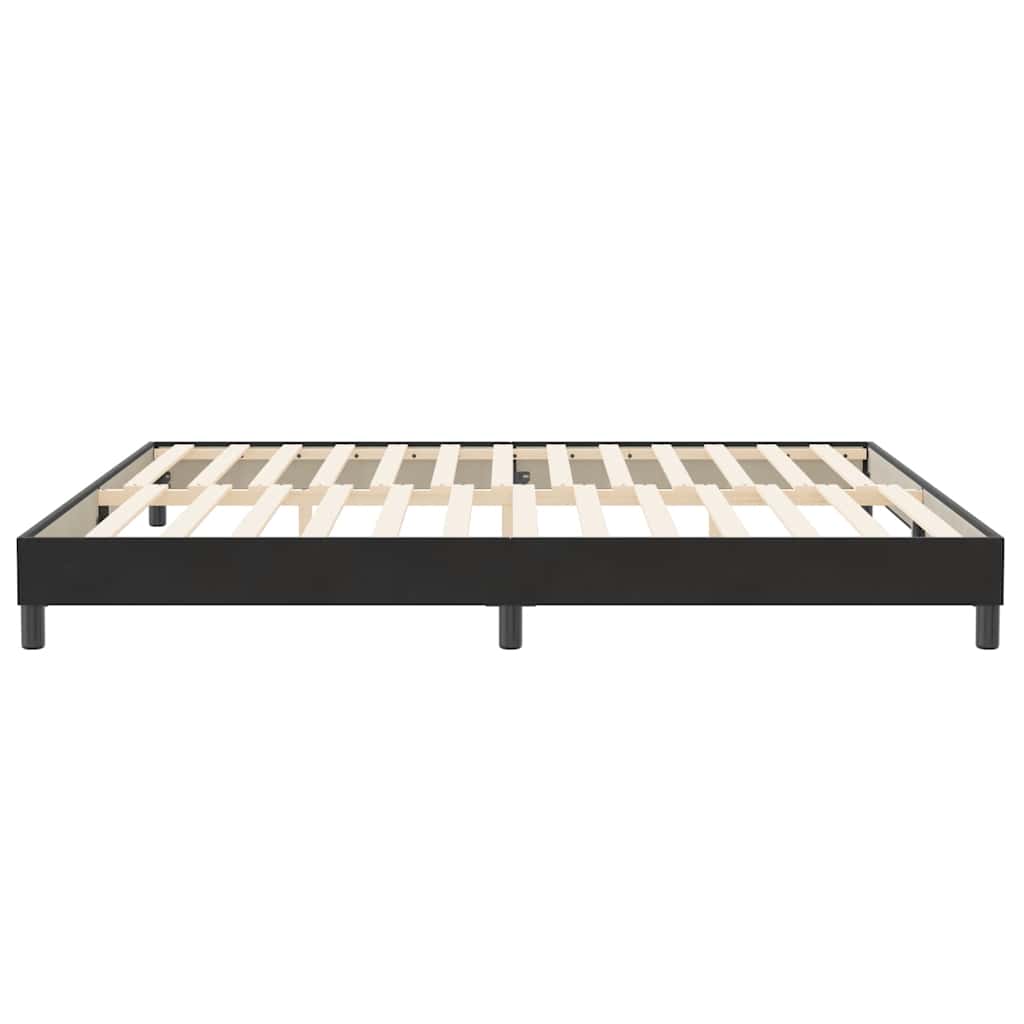 Boxspringbed zonder matras 200x210 cm fluweel zwart