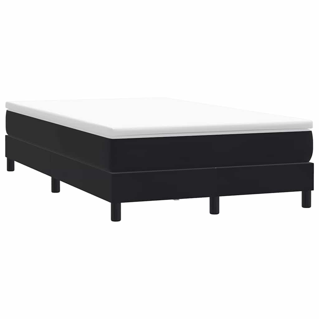 Boxspring zonder matras fluweel zwart 120x220 cm