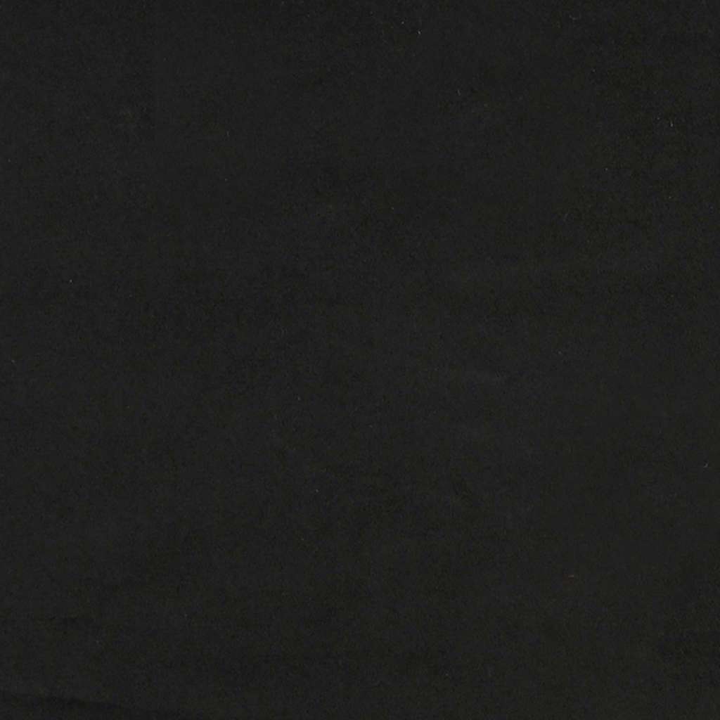Boxspring zonder matras fluweel zwart 140x220 cm