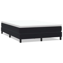 Bed boxspring zonder matras 160x220 cm fluweel zwart