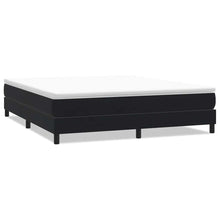 Boxspringbed zonder matras 180x220 cm fluweel zwart