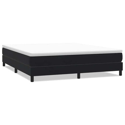 Boxspringbed zonder matras 180x220 cm fluweel zwart