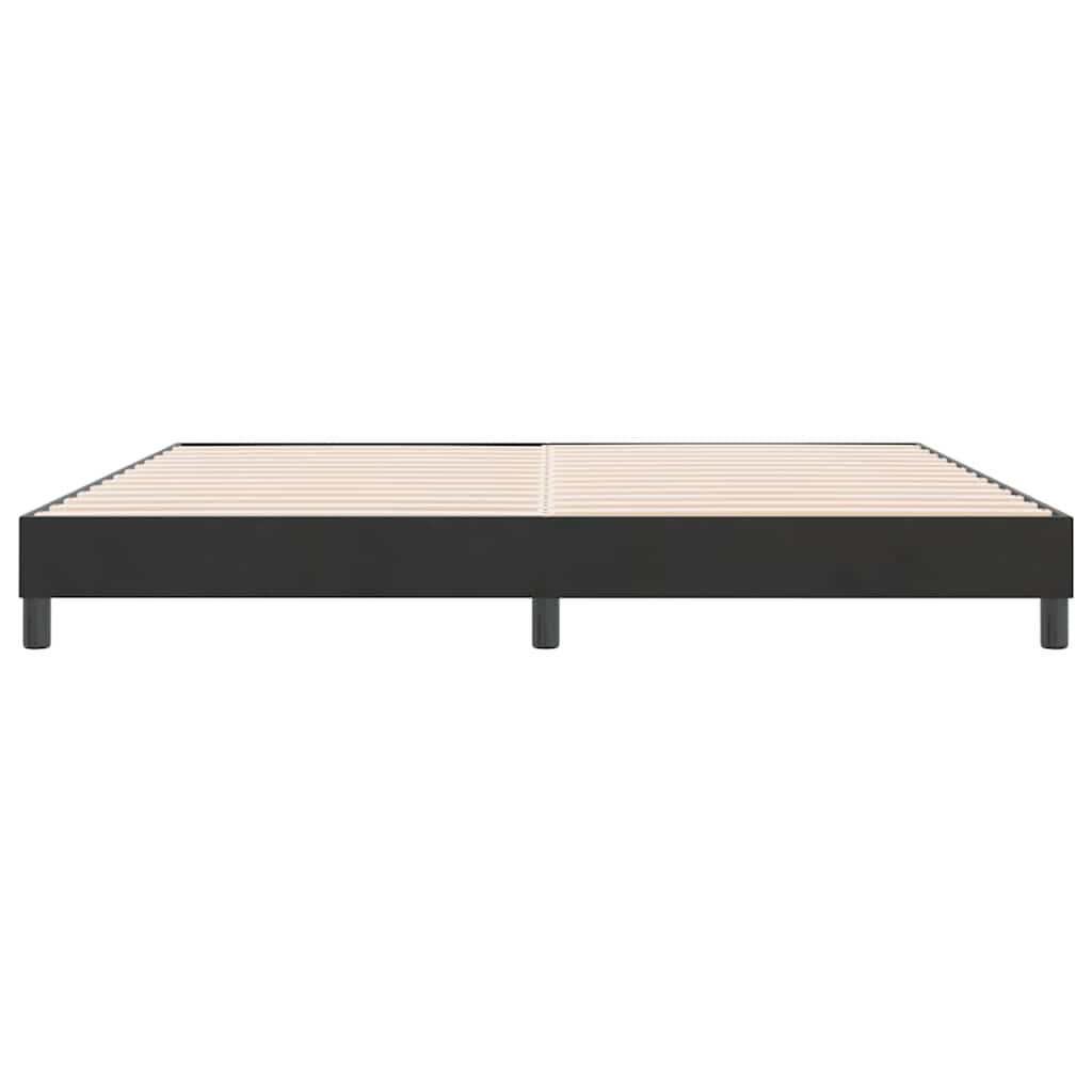 Boxspringbed zonder matras 180x220 cm fluweel zwart