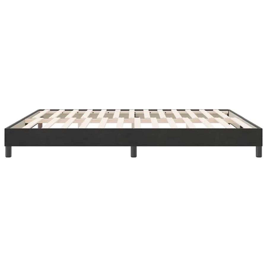 Boxspringbed zonder matras 180x220 cm fluweel zwart