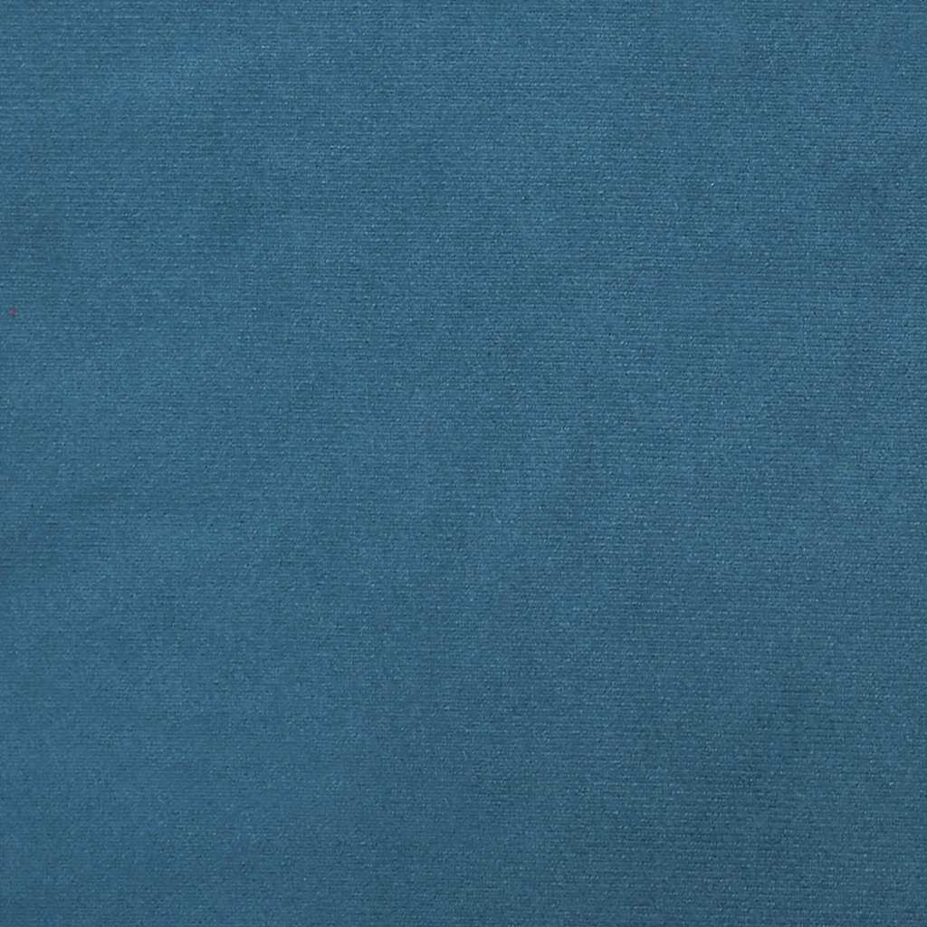 Boxspring met matras fluweel donkerblauw 80x210 cm