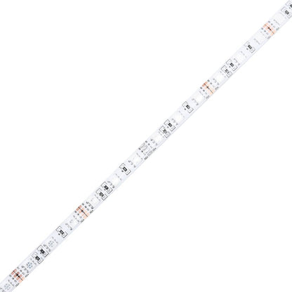 Boxspring met matras en LED fluweel lichtgrijs 90x220 cm