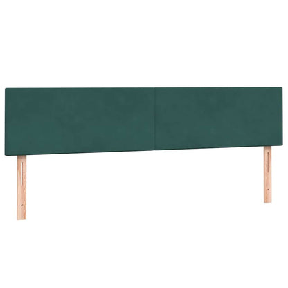 Boxspring Met Matras En Led Fluweel 180 x 220 cm