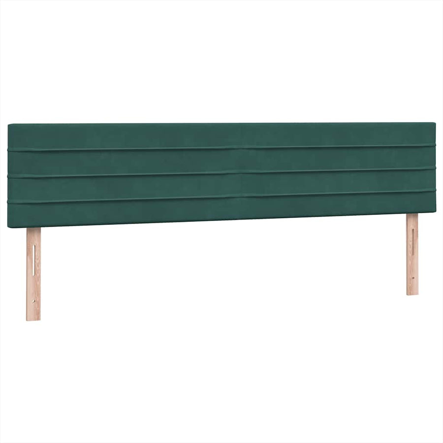 Boxspring Met Matras En Led Fluweel 180 x 220 cm