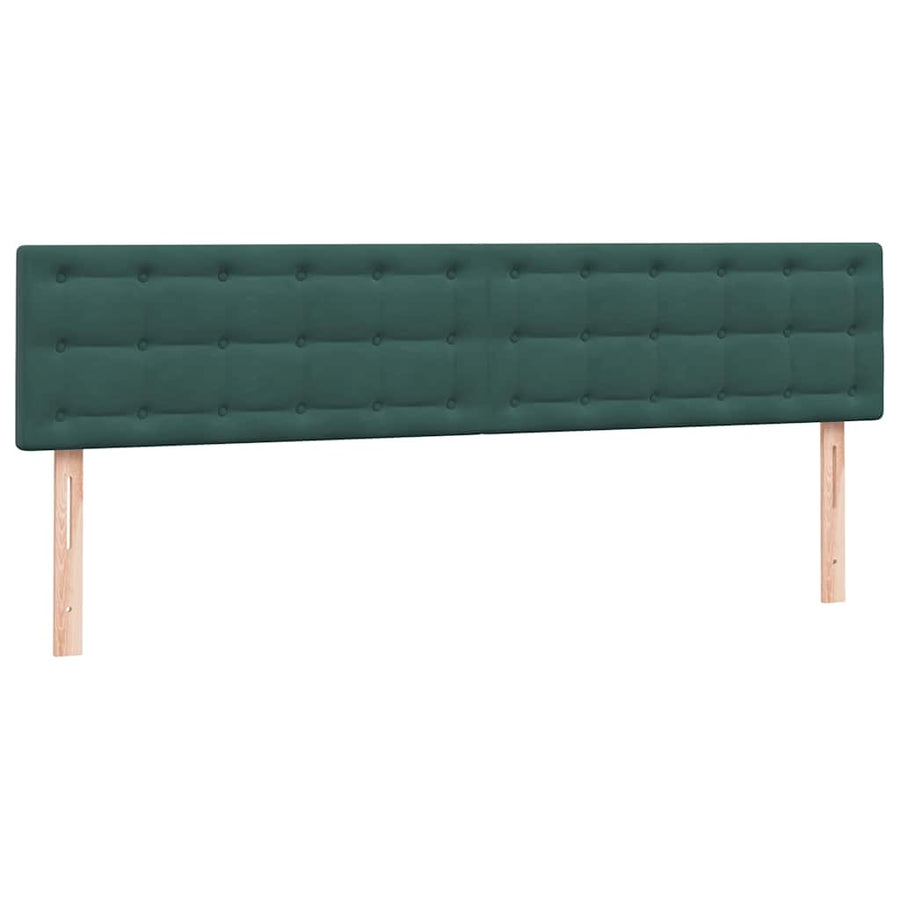 Boxspring Met Matras En Led Fluweel 180 x 220 cm