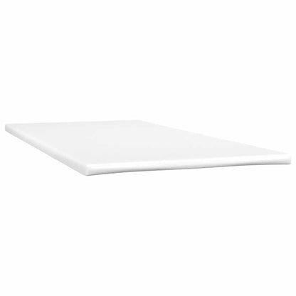Boxspring met matras fluweel donkerblauw 80x210 cm