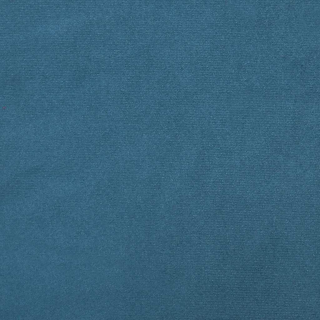 Boxspring met matras fluweel donkerblauw 80x210 cm
