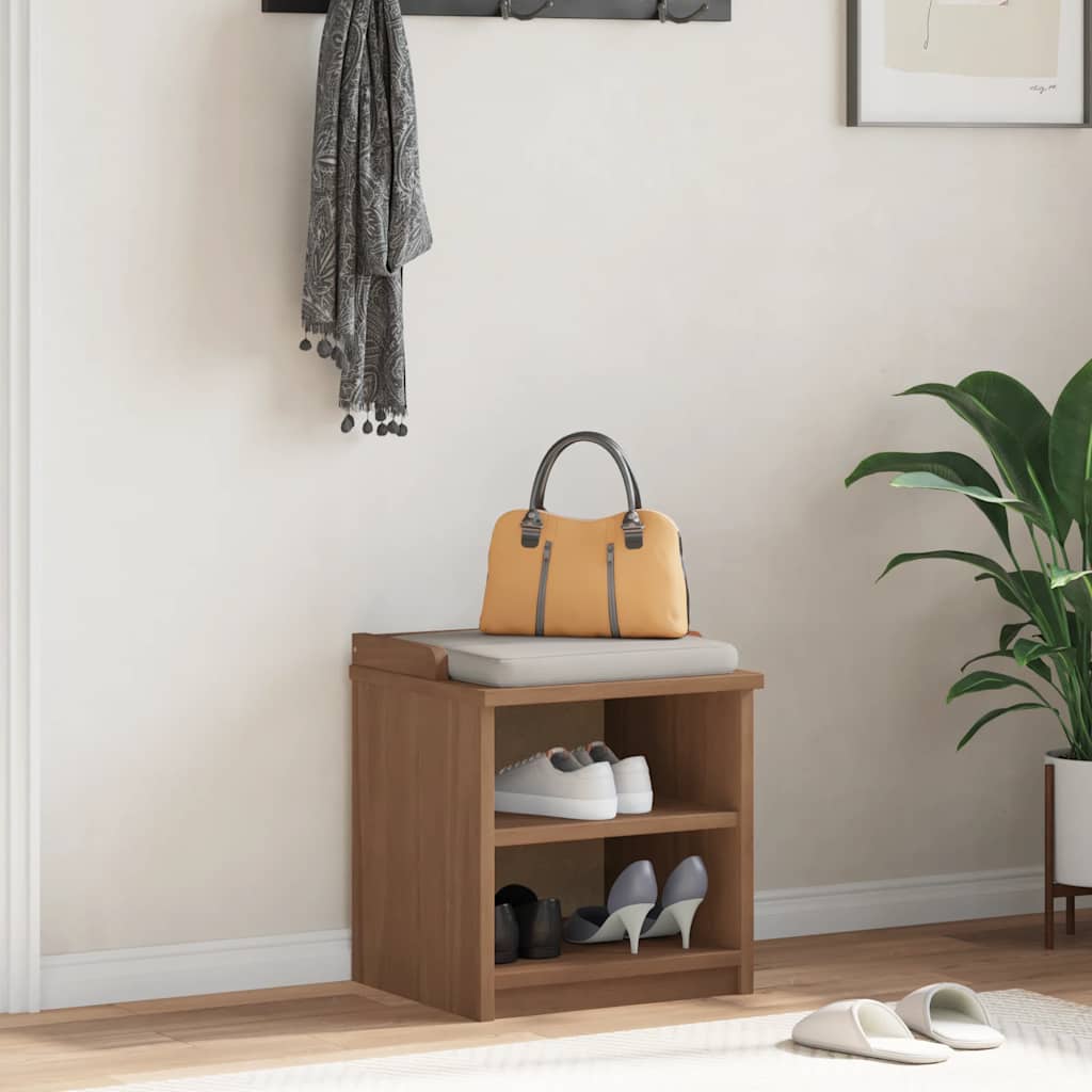 Gangbankje SANDNES 45x40x50 cm massief grenenhout