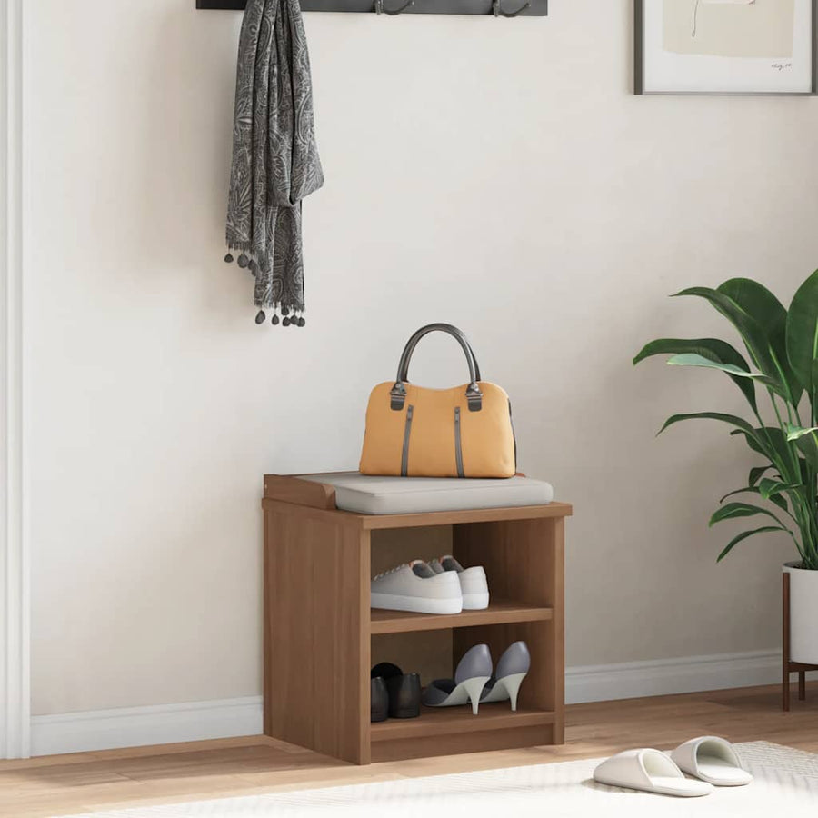 Gangbankje SANDNES 45x40x50 cm massief grenenhout