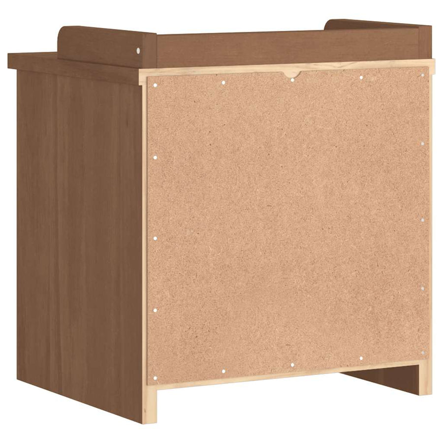 Gangbankje SANDNES 45x40x50 cm massief grenenhout