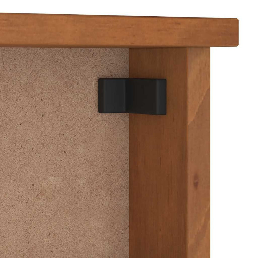 Wandkapstok SANDNES 45x12x35 cm massief grenenhout