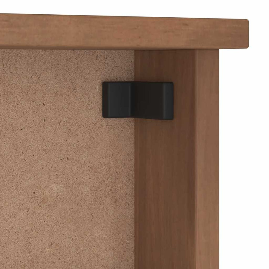 Wandkapstok SANDNES 45x12x35 cm massief grenenhout