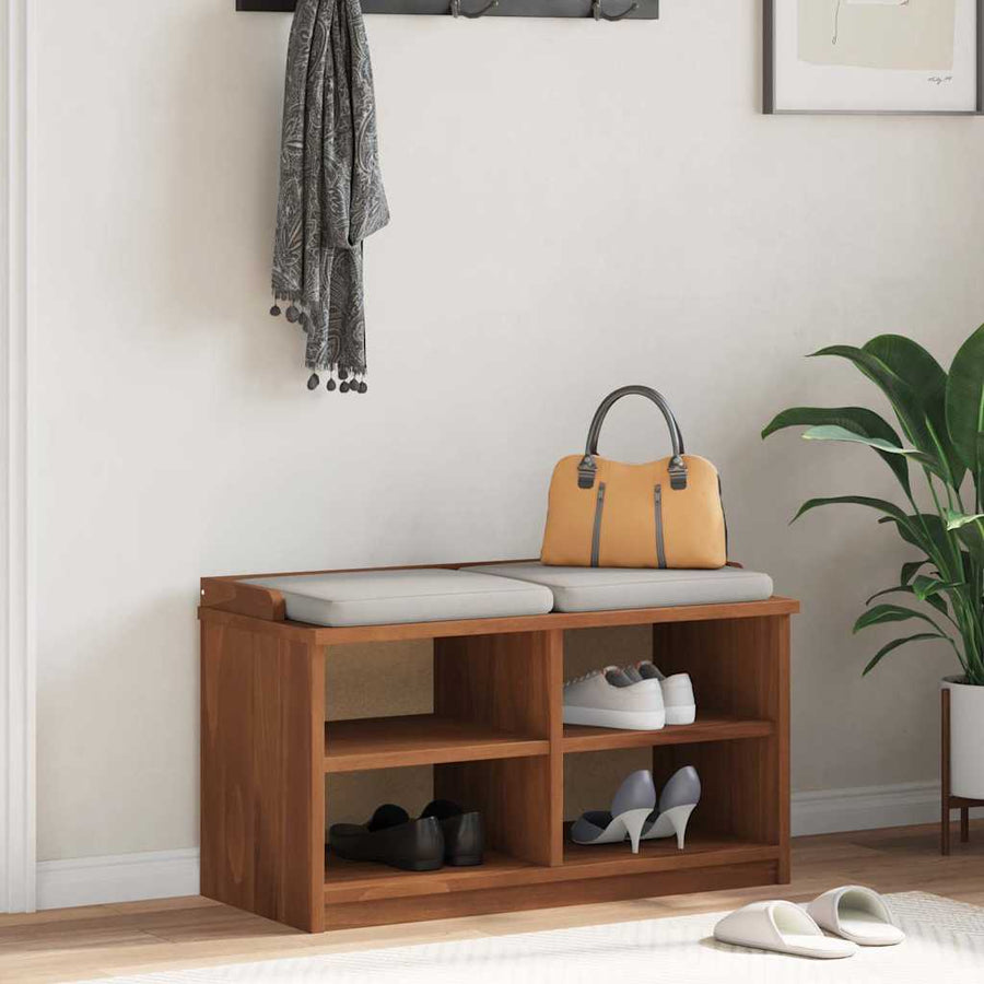 Gangbankje SANDNES 87x40x50 cm massief grenenhout