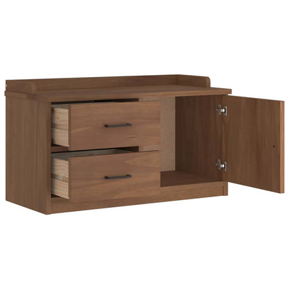Gangbankje SANDNES 87x40x50 cm massief grenenhout