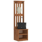 Coat rack SANDNES 45x40x159.5 cm solid pine