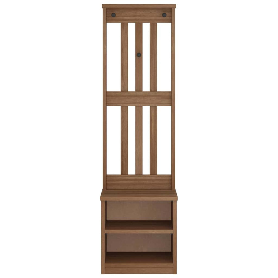 Halboom SANDENS 45x40x159,5 cm massief grenenhout