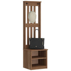 Coat rack SANDNES 45x40x159.5 cm solid pine
