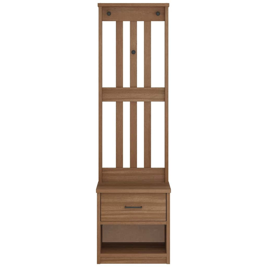 Halboom SANDENS 45x40x159,5 cm massief grenenhout