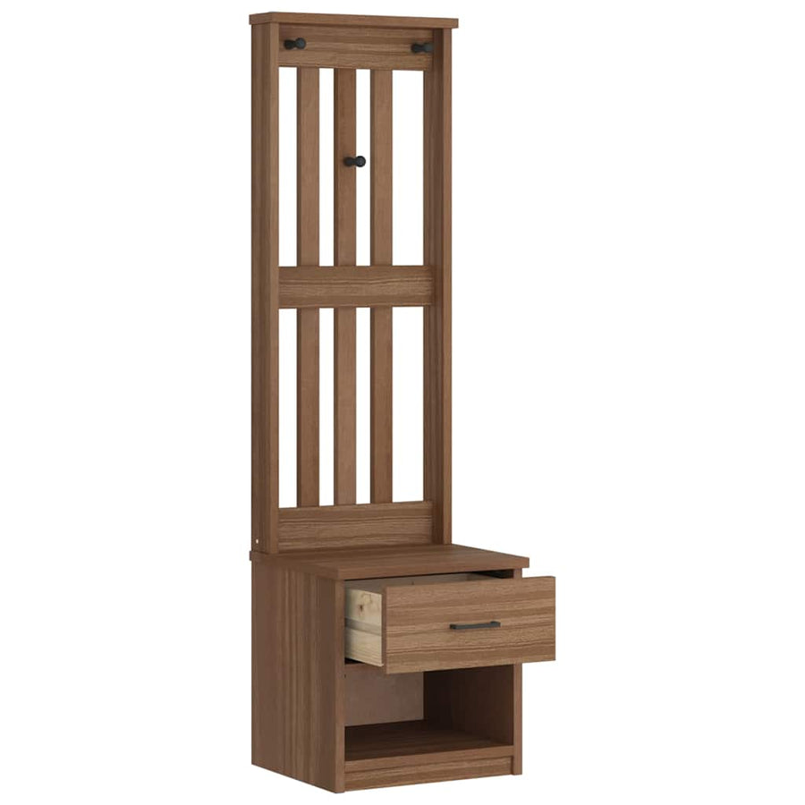 Halboom SANDENS 45x40x159,5 cm massief grenenhout
