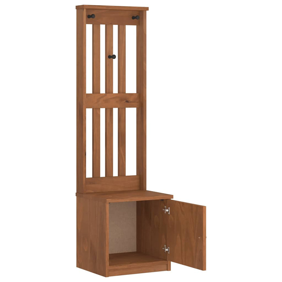 Halboom SANDENS 45x40x159,5 cm massief grenenhout