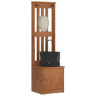 Coat rack SANDNES 45x40x159.5 cm solid pine