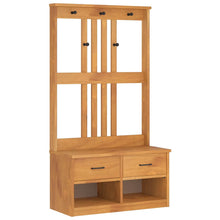 Halboom Sandnes 87X40X159,5 Cm Massief Grenenhout 87 x 40 x 159.5 cm